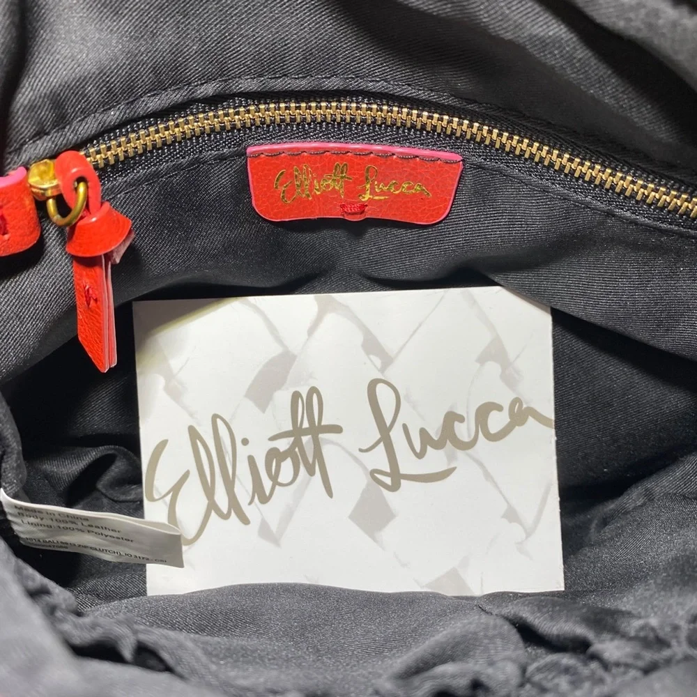 Elliott Lucca “Bali 89” Woven‎ Leather Cros…